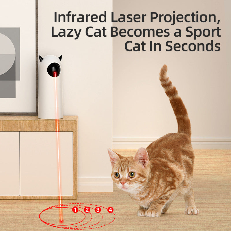 Discover the Joy of Play with Electric Automatic Infrared Cat Teaser Toys